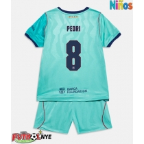 Camiseta Barcelona Pedri Gonzalez #8 Tercera Equipación para niños 2026-27 manga corta (+ pantalones cortos)